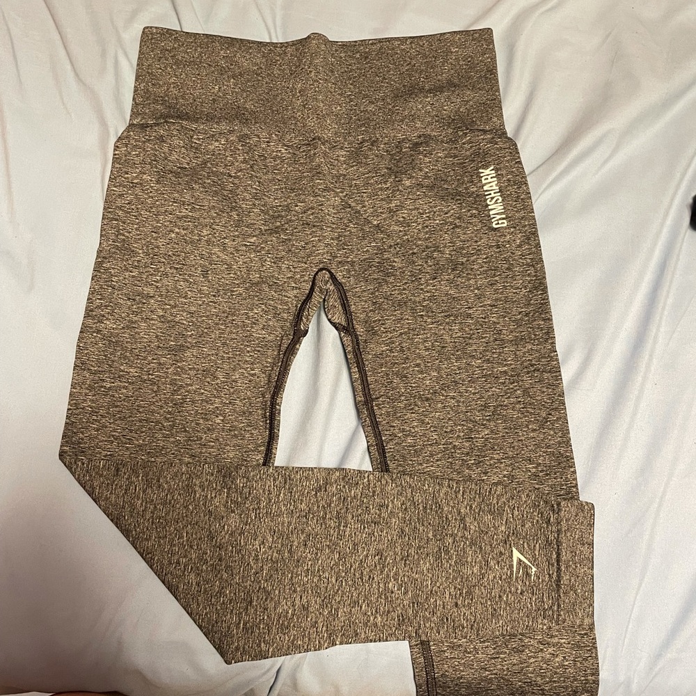 Gymshark Adapt Marl Seamless Leggings - Black